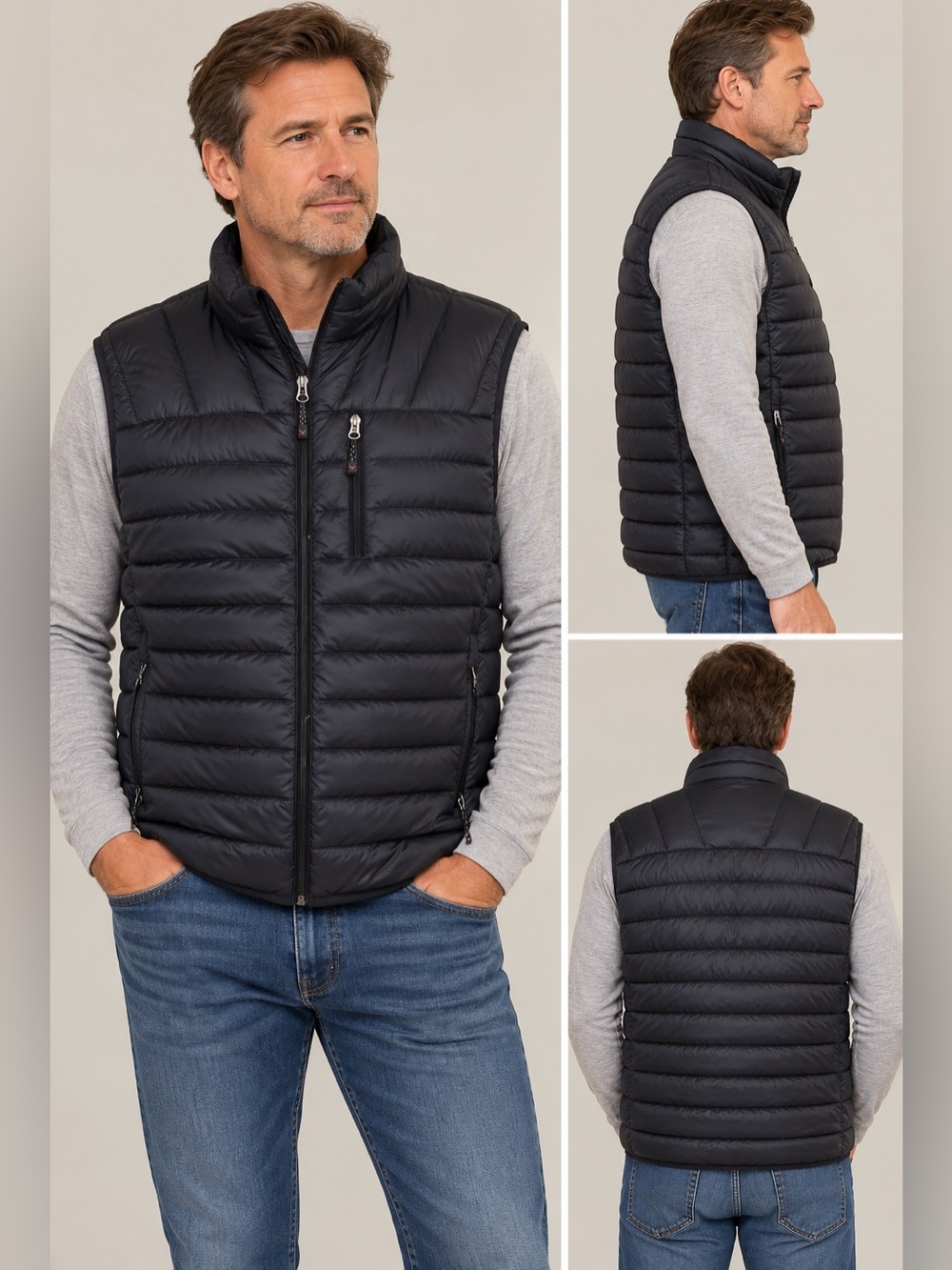 Hawke & Co Sport Performance Men’s XL Down Puffer Vest Black Packable
